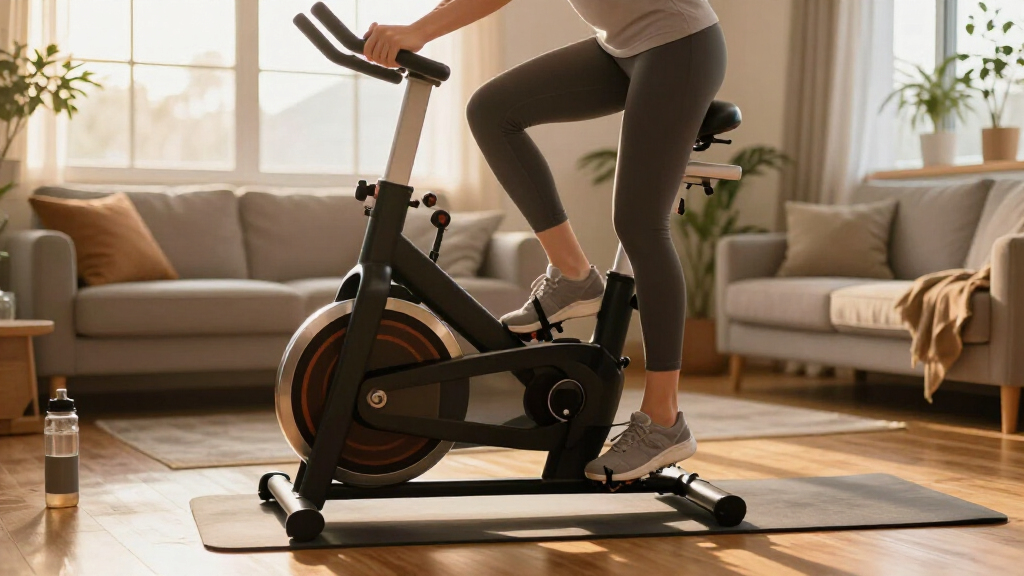 compact foldable exercise bike