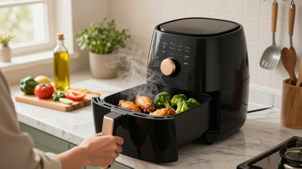 air fryer steam combo with dual baskets