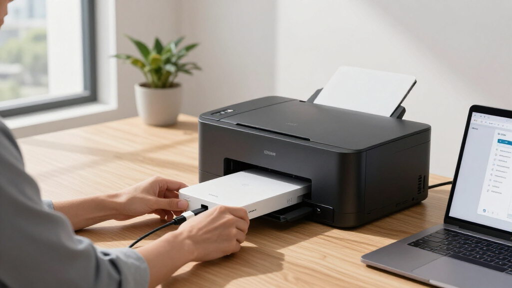 UPS for printer and scanner setup