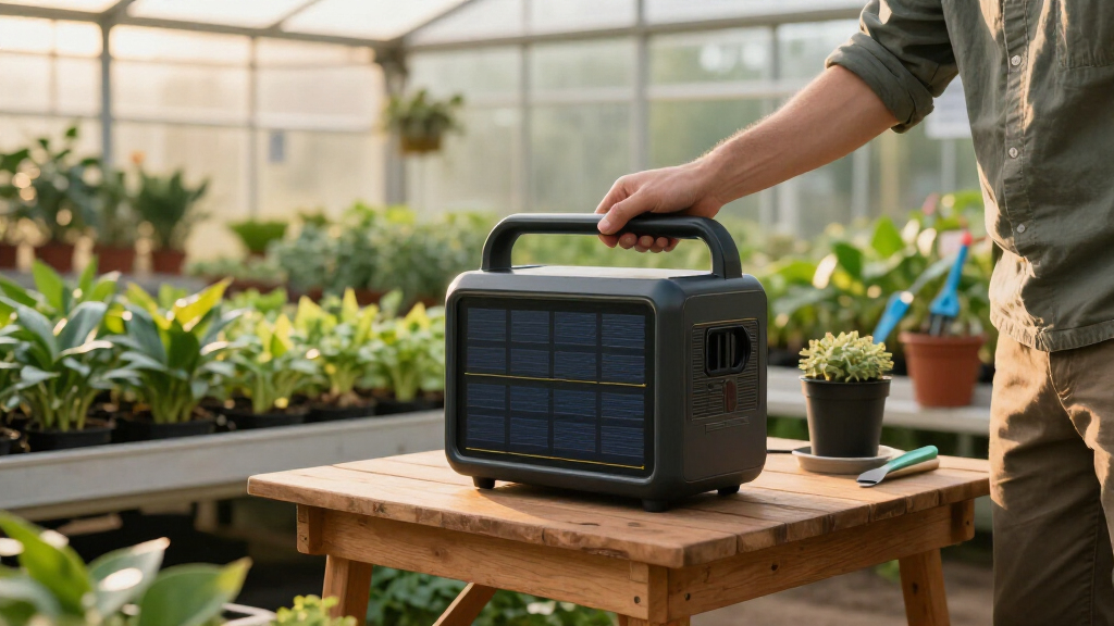 best solar generators for greenhouse emergency backup