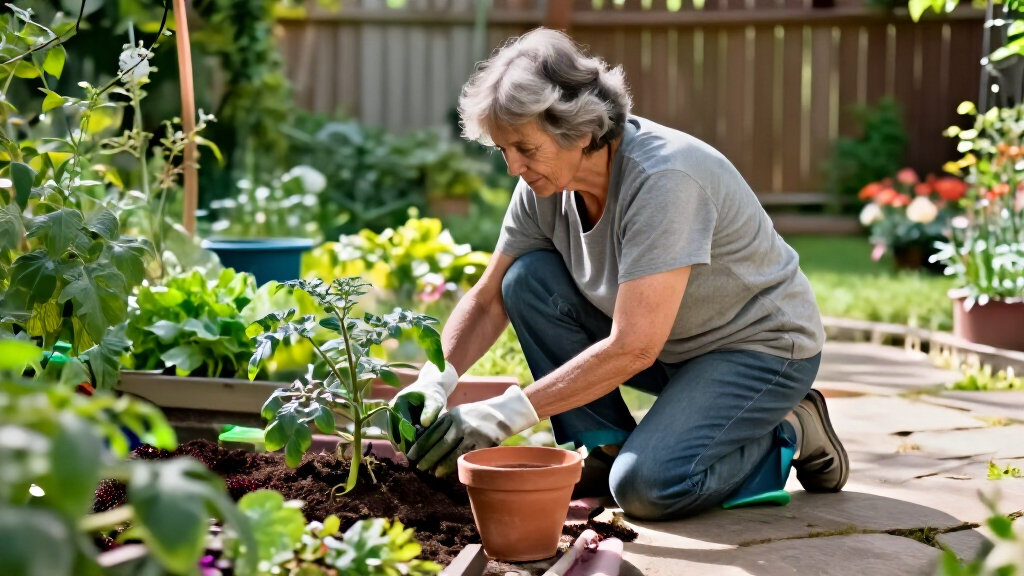 senior-friendly gardening kneelers