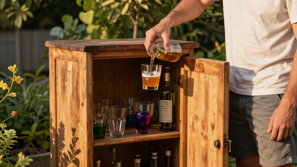 best outdoor bar cabinets