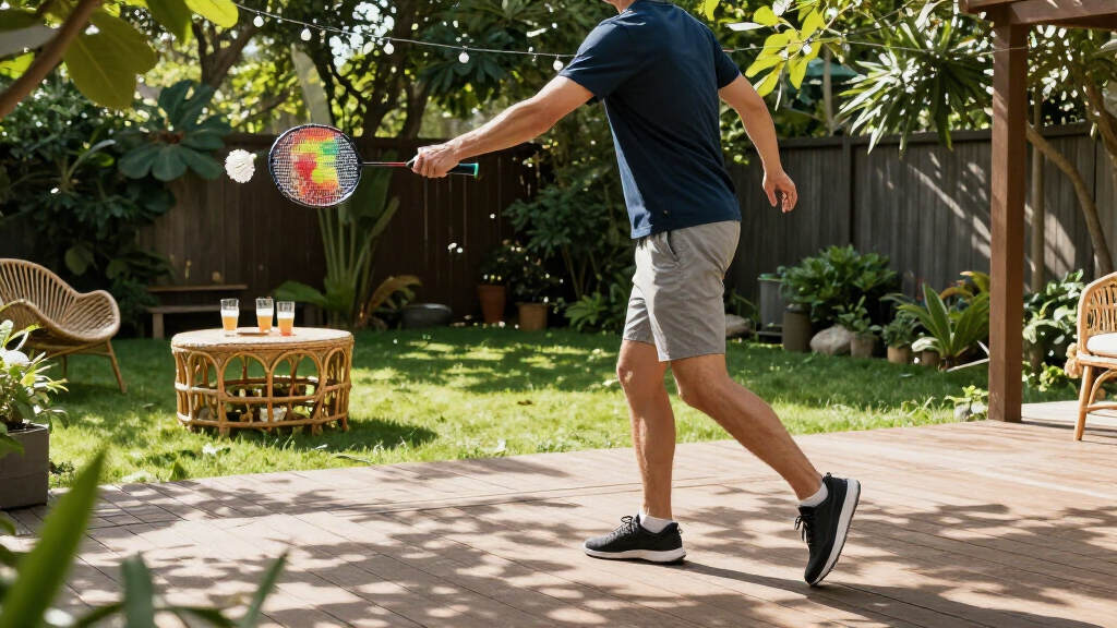 backyard badminton set