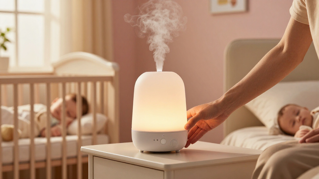 humidifiers for baby rooms with night lights
