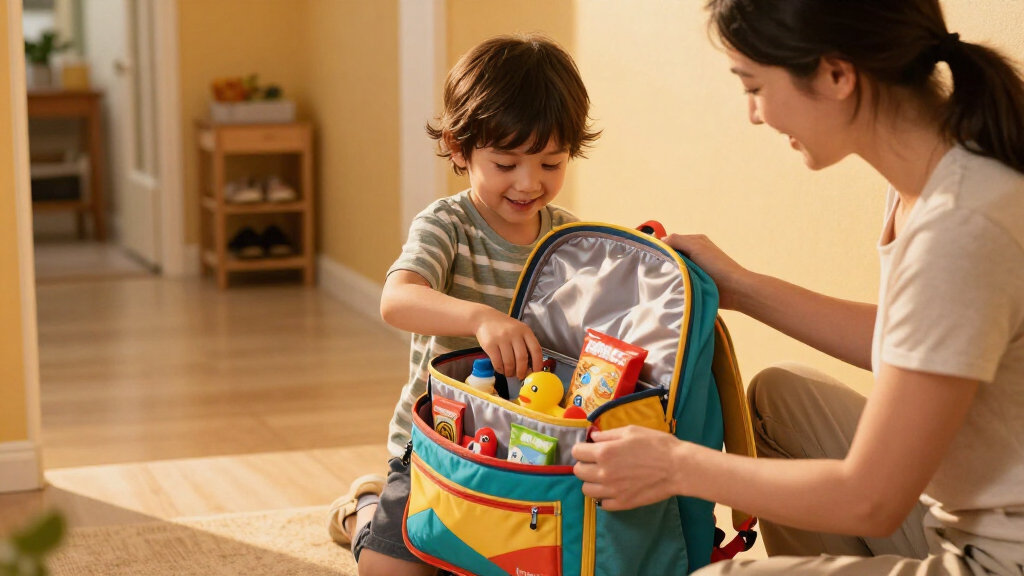 kids' backpack organizers