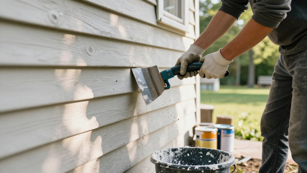 paint scraper machine for siding