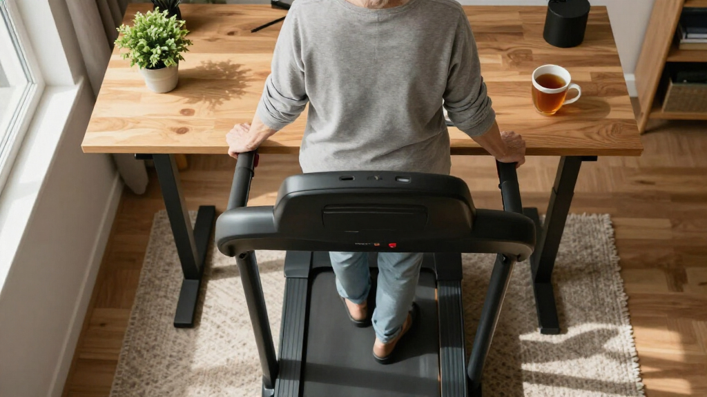 under desk treadmills for standing desks