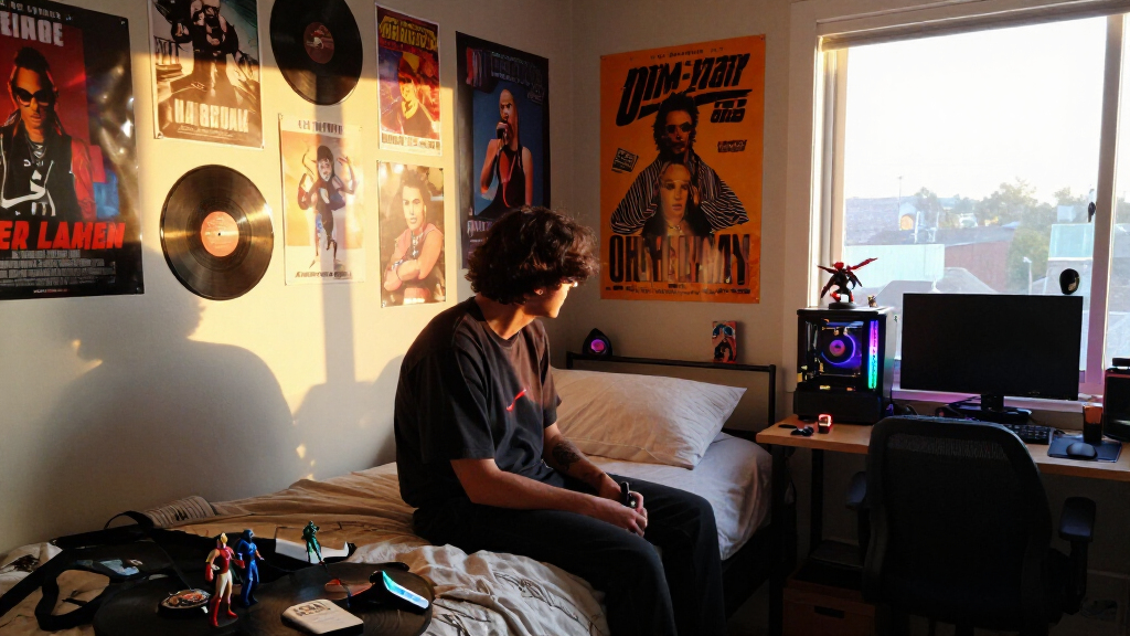 pop culture themed dorm decor