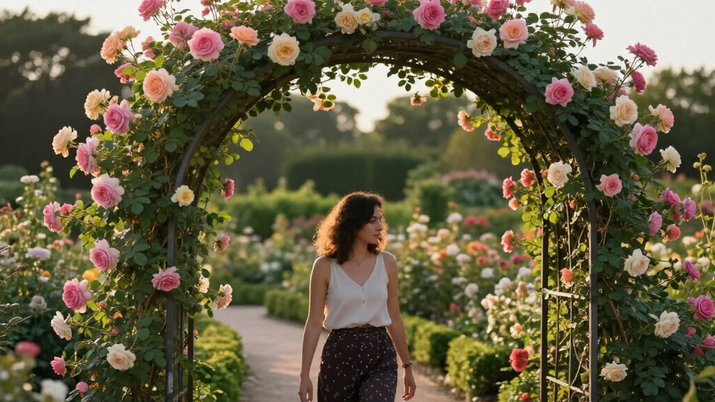 best rose garden arches