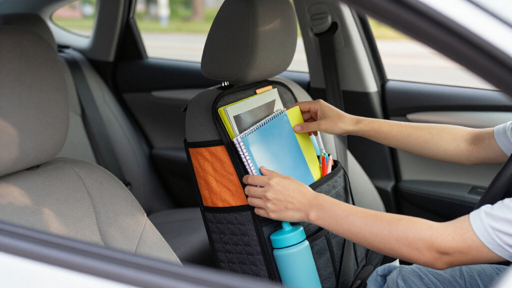 car seat organizer for students
