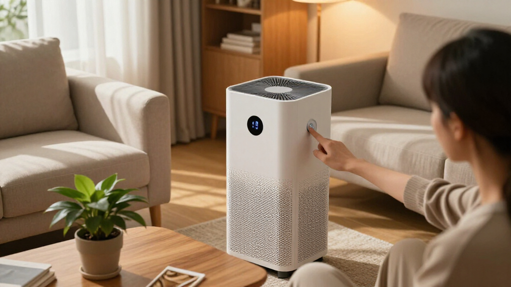 smart air purifier with auto mode