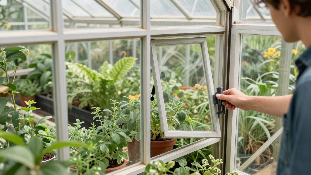 automatic greenhouse vent openers