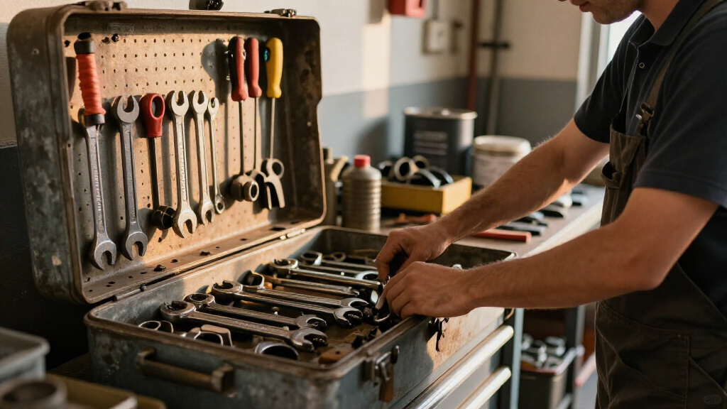 automotive garage tool storage