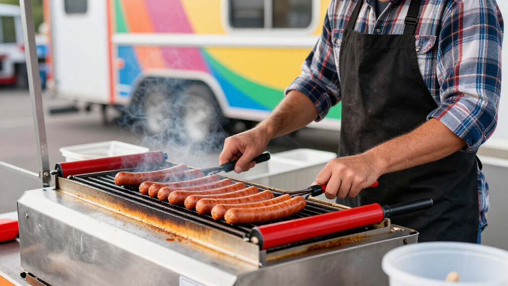 best hot dog roller grills for food trucks