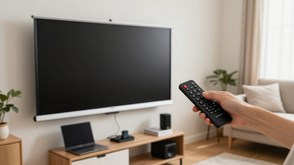 motorized projector screens under 1000