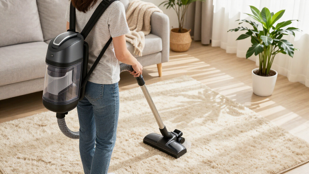 best backpack vacuum commercial HEPA