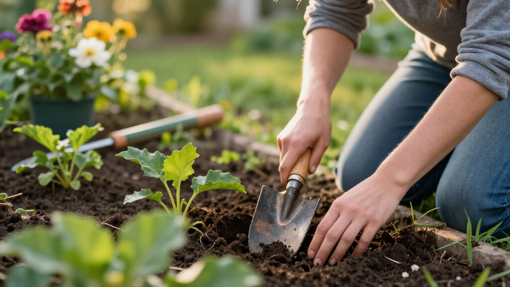 garden trowel