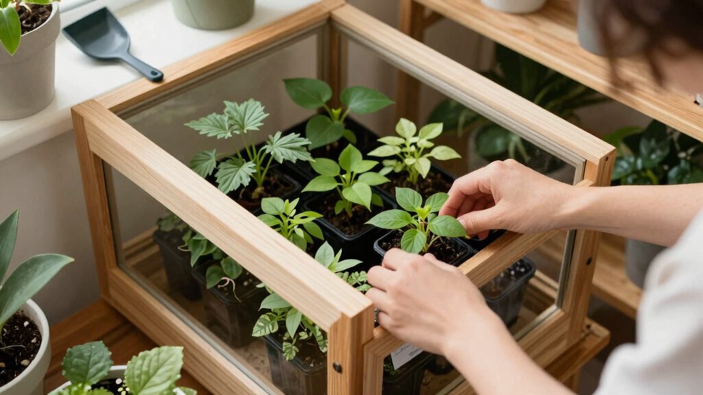 best mini greenhouse cabinets