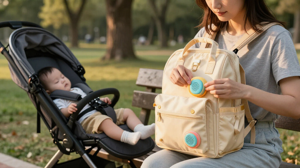 best mini sound machines for diaper bags