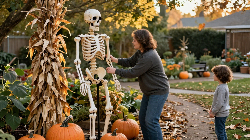Halloween outdoor animatronics