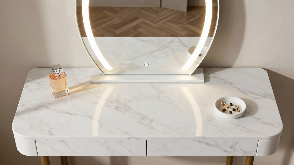 best vanity tables with lights