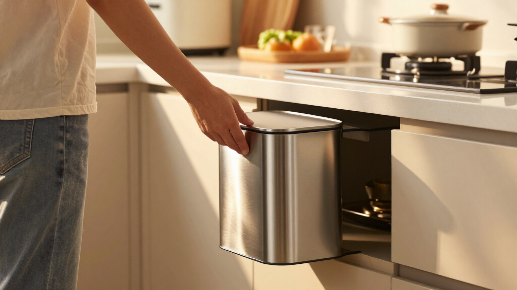 best fluted kitchen trash organizers