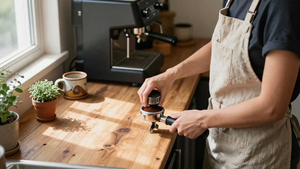 espresso machine with grinder