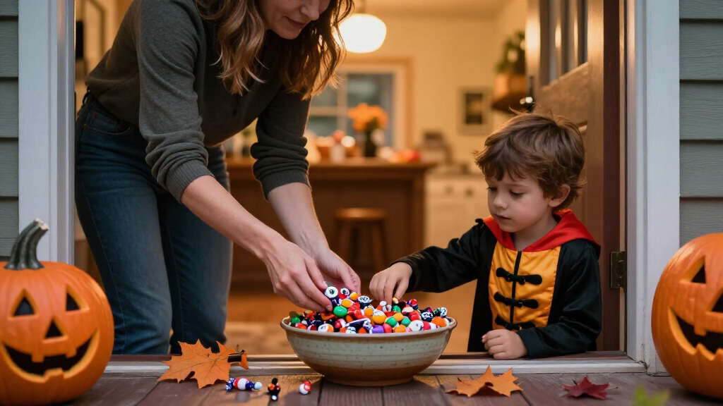 Halloween candy bowls