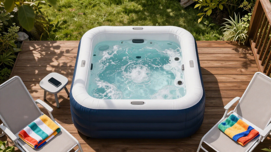 best inflatable hot tubs for backyards