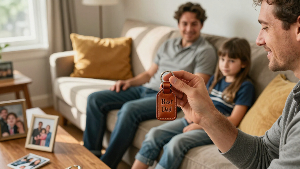 fathers day gifts for husband keychain