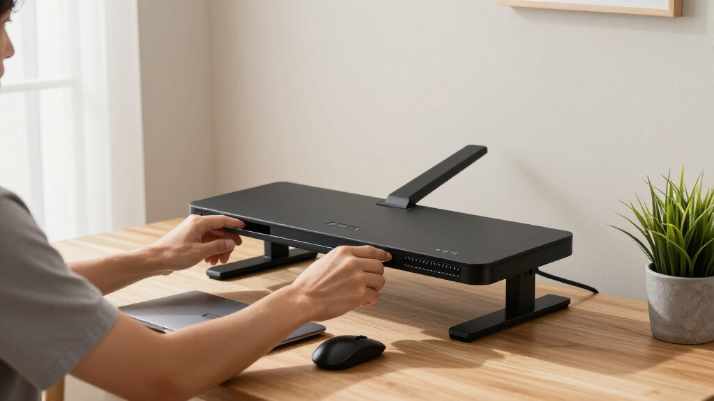 standing desk converters