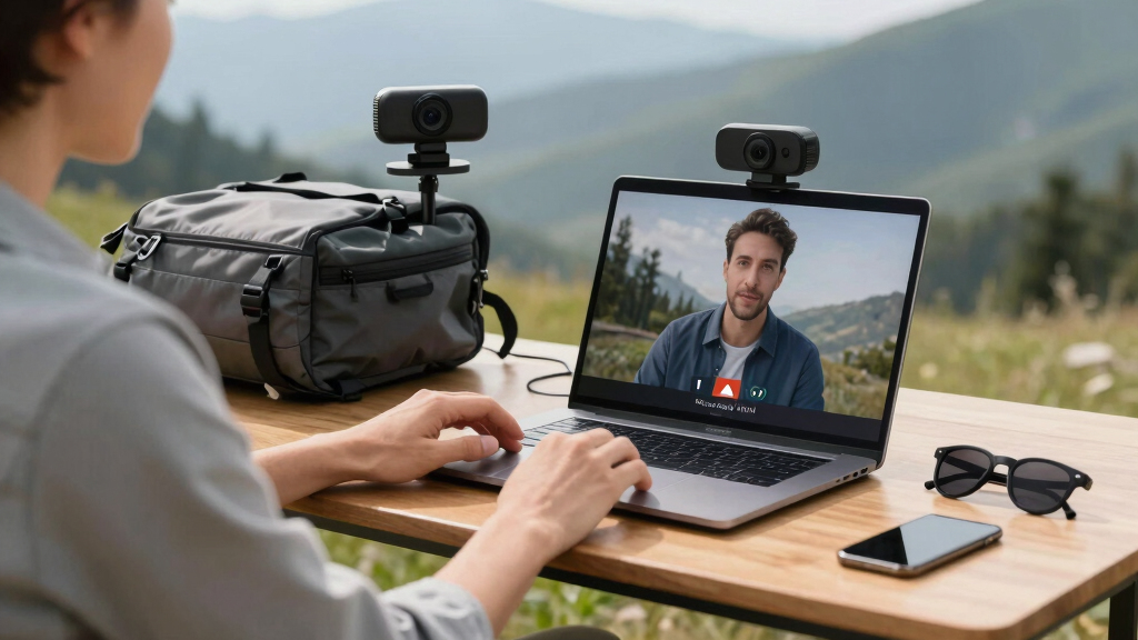 best premium webcam for travel meetings