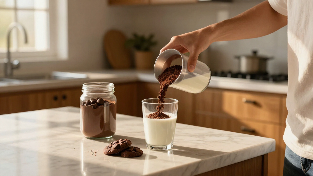 best chocolate biscuit protein powders