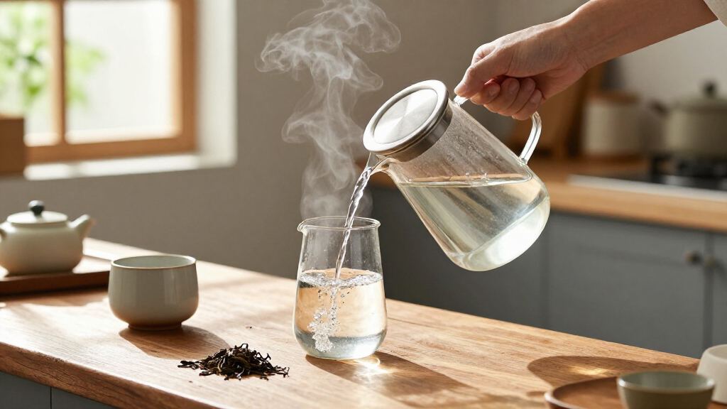 glass water filter pitcher for tea