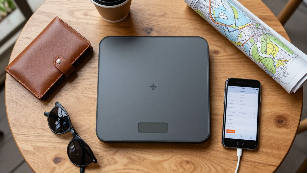 premium luggage scale and tracker bundle