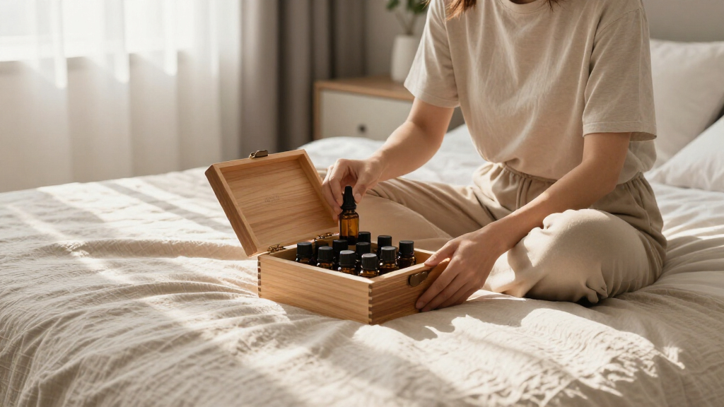 essential oil storage boxes for bedroom