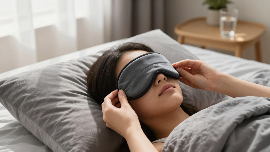 weighted eye masks