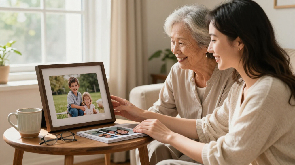 senior-friendly digital photo frames