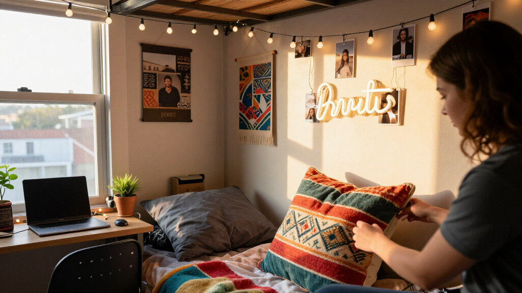 personalized dorm room decor