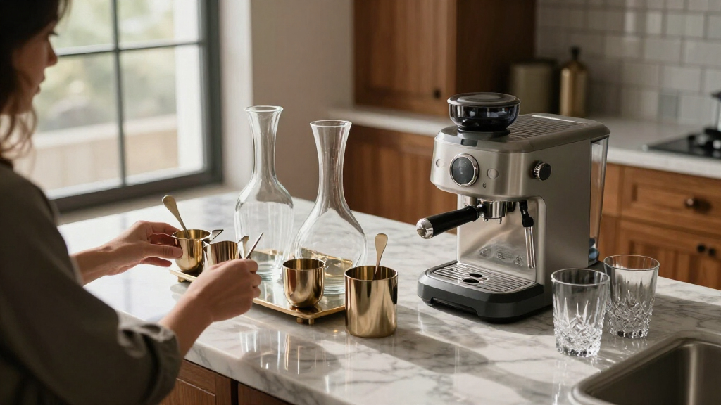 best luxury beverage station setup