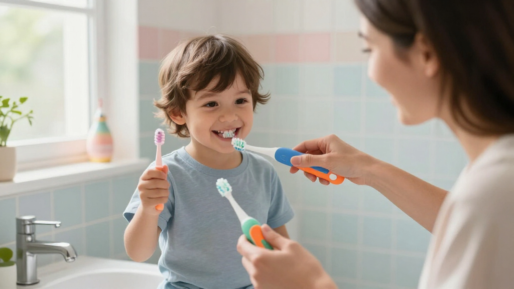 kids electric toothbrushes with replacement heads