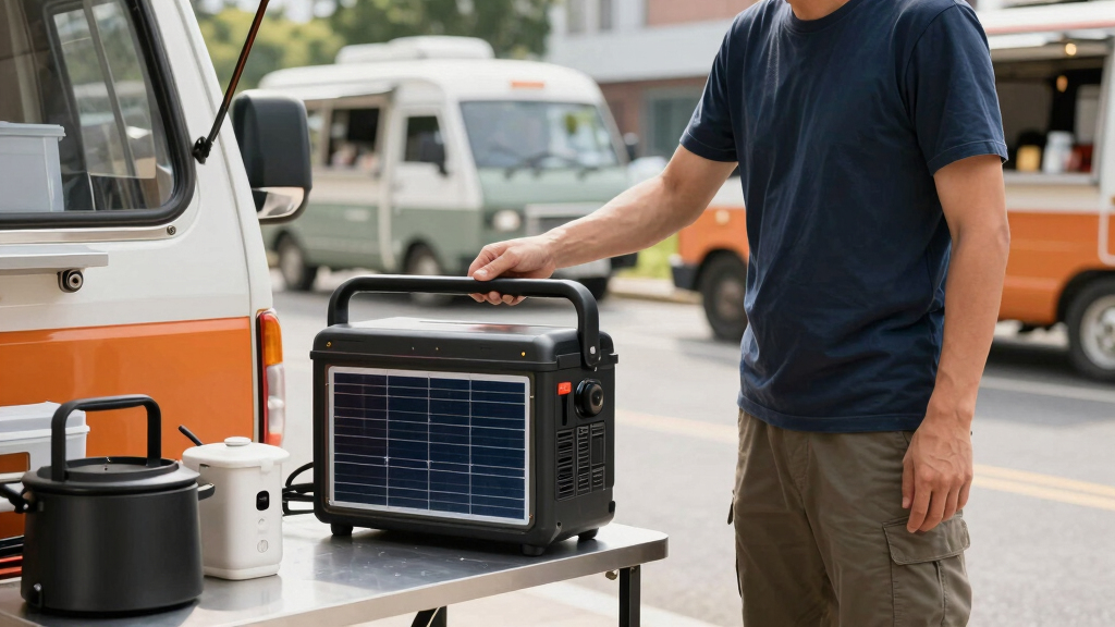 best solar generators for food trucks