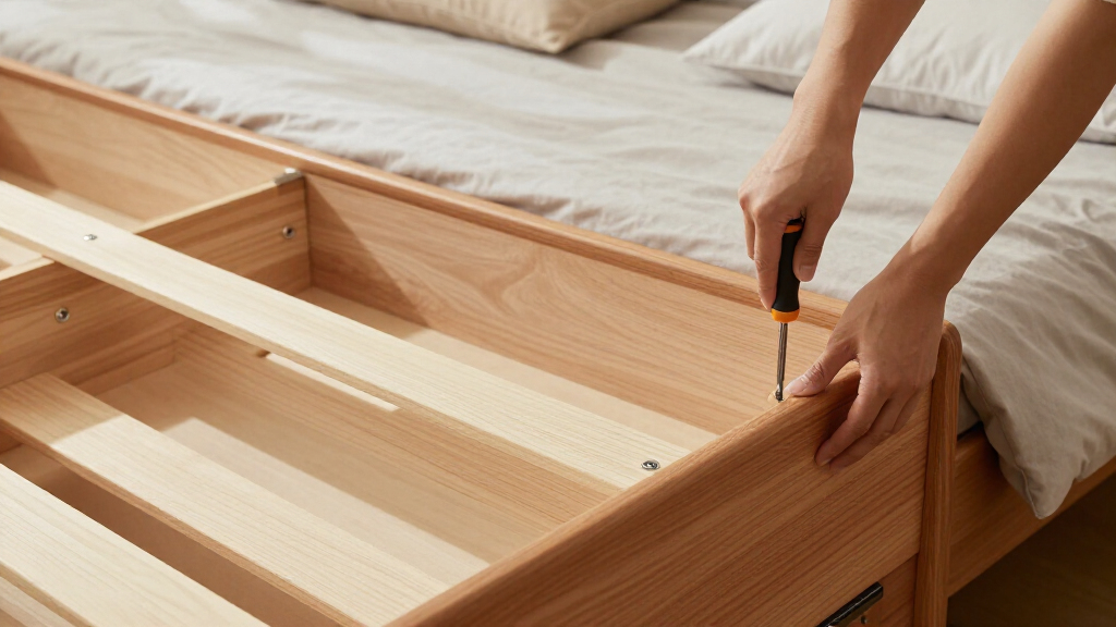 bed frames with storage