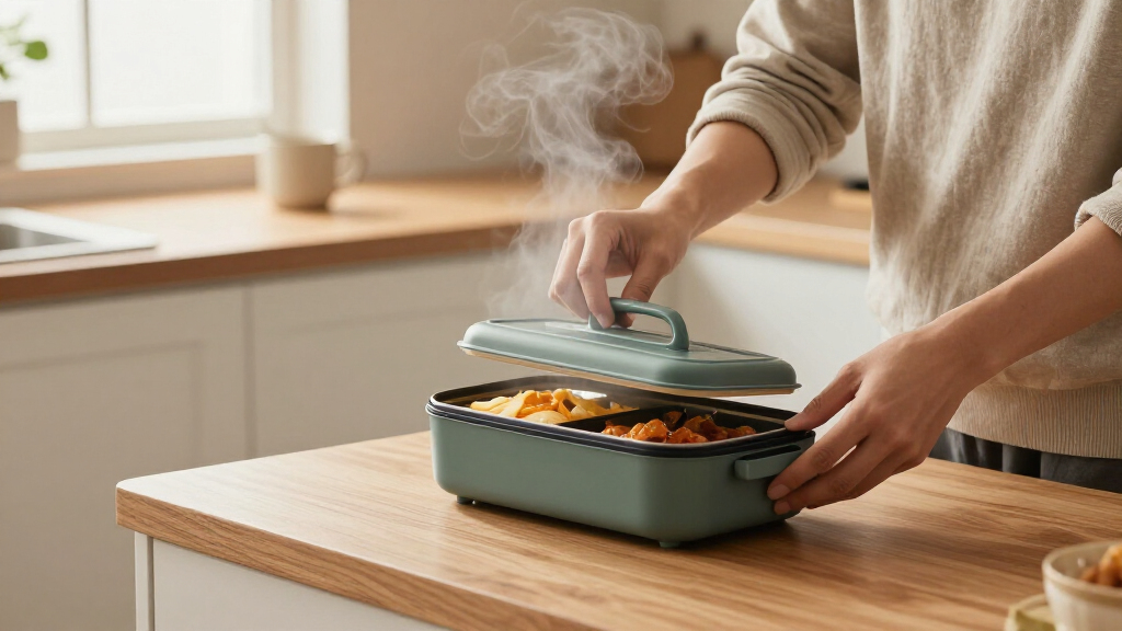 compact electric lunch box