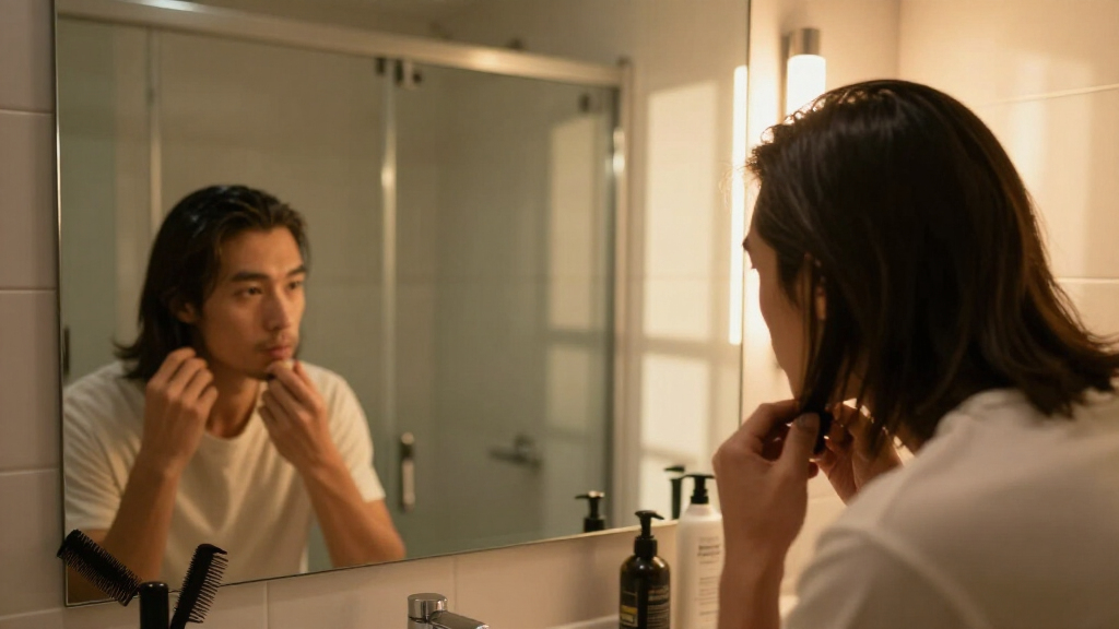 hairstyles for straight hair men