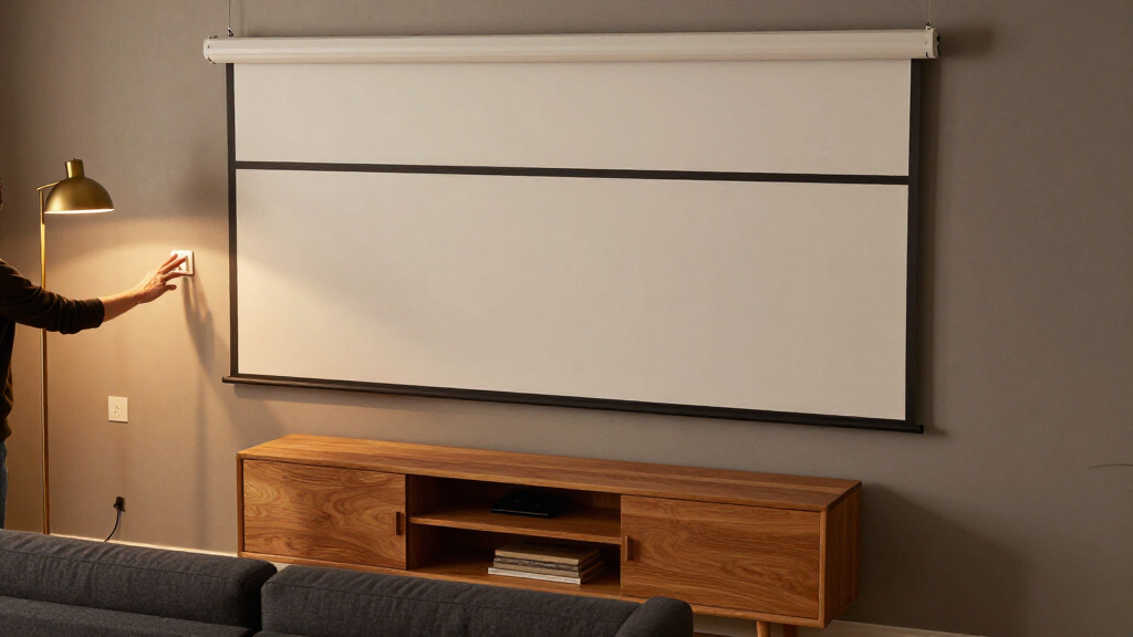 motorized projector screens