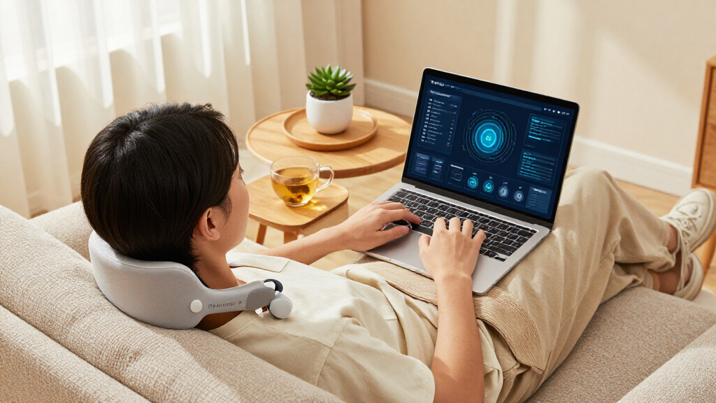 cordless shiatsu neck massager premium