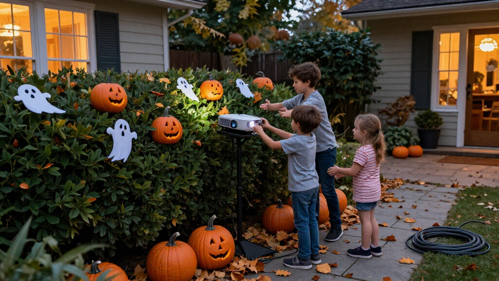 halloween outdoor projectors