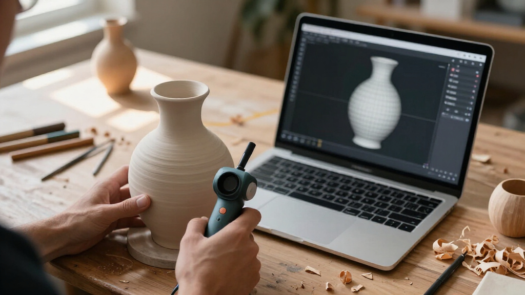 3d scanner for digitizing crafts and artifacts