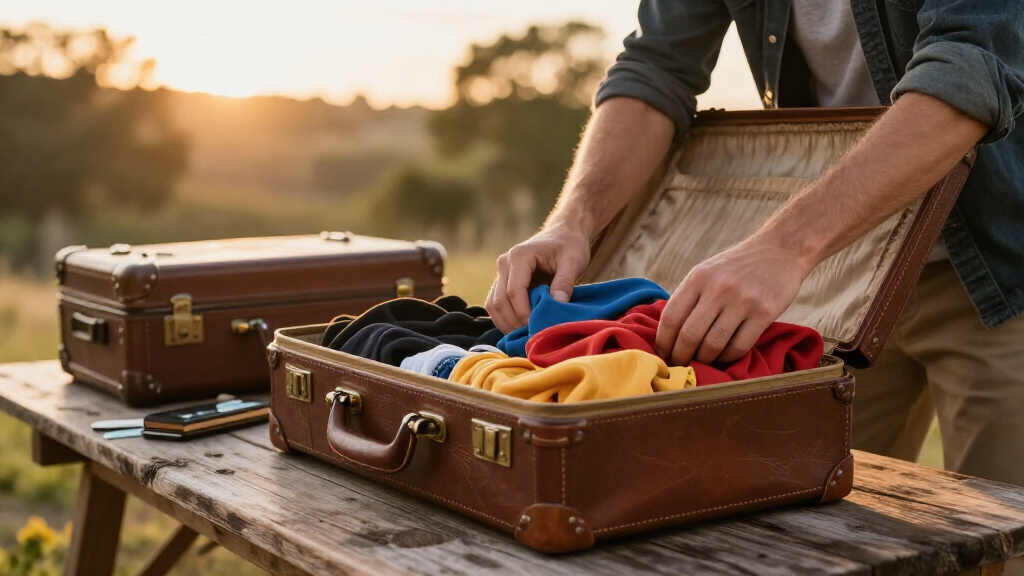 travel organizer trunk for long trips